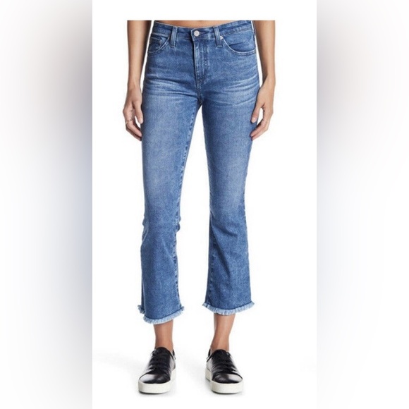 AG Adriano Goldschmied Jodi Crop Jeans, Ambrosial De 18 Años, 25